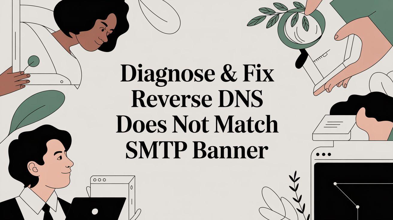 Reverse DNS Does Not Match SMTP Banner